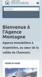 Mobile Screenshot of agence-montagne.com